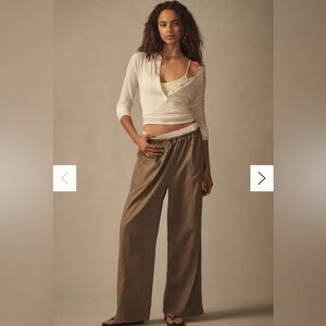 Daily Practice by Anthropologie Ankle Pants Green XL